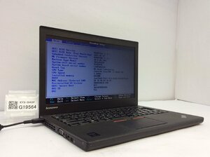 ジャンク/ LENOVO 20CLA1U2JP ThinkPad X250 Intel Core i3-5010U メモリ8.19GB HDD500.1GB 【G19564】