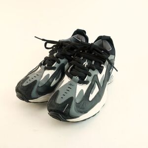 Reebok リーボック 25.0 DMX 1200 Low ディーエムエックス 1200 ロー スニーカー レザー 黒 ブラック /OC129