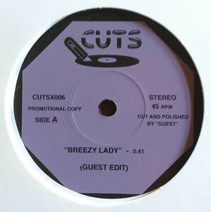 re-edit 山下達郎 Windy Lady Breezy Lady Guest Edit 7インチ 45 EP Tatsuro Yamashita city pop シティ・ポップ DJ