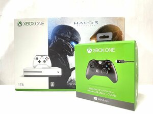 ★Microsoft マイクロソフト XBOX ONE S 1TB HALO Collection 同梱版 234-00062 別売りコントローラーセット 現状品★004222