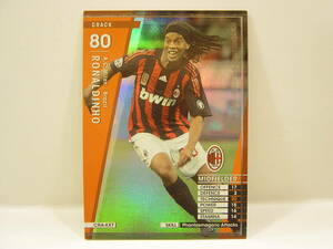 Panini WCCF 2008-2009 CRA-EXT ロナウジーニョ　Ronaldinho Gaucho 1980 Brazil　AC Milan 08-09 Extra Card