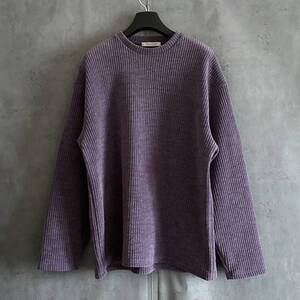 23AW JOURNAL STANDARD モールニット スウェット ジャーナルスタンダード 紫