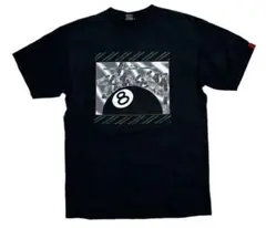 STUSSY 8ボール 両面プリント Tee Tシャツ