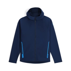 25SPYDER　Gridweb ShellFleece Hoodie　COLOR:TNV/TRUE NAVY　SIZE：US-L/ほぼJP-XL相当　定価￥31800