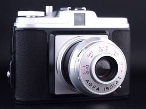 【完動】AGFA ISOLA 1 沈胴式中判カメラ 6x6 アグファ