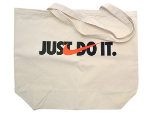 【非売品】 【ノベルティ】 ナイキ ジャスト ドゥ イット トート バッグ NIKE JDI JUST DO IT BAG 未使用