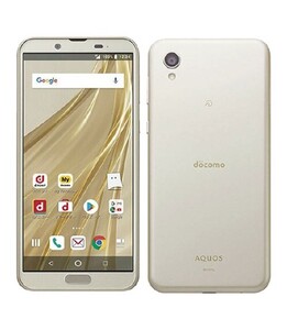 AQUOS sense2 SH-01L[32GB] docomo シャンパンゴールド【安心 …