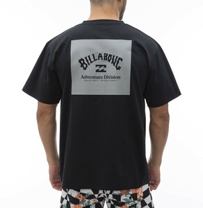 ★送料無料★2024春夏 新品【BILLABONG/ビラボン】FIRMA STRETCH TEE 水陸両用ラッシュガード BLK メンズL BE01A-858