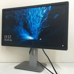 ☆【良品】Dell P2414H ワイド液晶モニター 23.8インチ フルHD（1920x1080）D-Subx1/DVIx1/Displayportx1 動作品