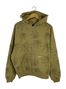 HUF◆PLANTLIFE FLEECE HOODIE/M/コットン/BEG/FL00205