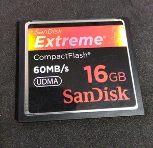 SanDisk サンディスク コンパクトフラッシュ CFカード 16GB 60MB s Extreme UDMA CompactFlash CF