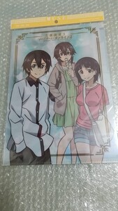 ソードアート・オンライン SAO　　キリト 桐ヶ谷和人 シノン 朝田 詩乃 リーファ 桐ヶ谷 直葉　3ポケット　クリアファイル　　海外限定