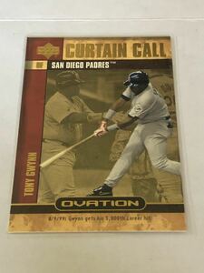 Tony Gwynn（トニー・グウィン） UPPER DECK 2000 OVATION Curtain Call