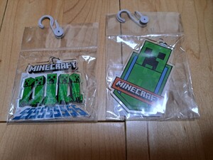 【新品】マインクラフト/Minecraft クリーパーキーホルダー2個セット