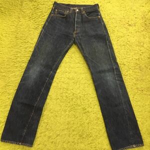 【made in USA】LVC/リーバイス501XX/47501/501-0114/W32L36/BIG E/Cone Mills/goodaging/濃紺/fulloriginal/555/