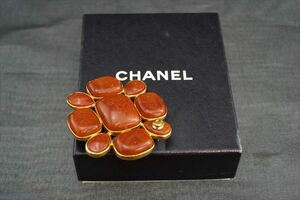 ◆ 美品 CHANEL / シャネル ブローチ 96P カラーストーン ココマーク ヴィンテージ 132956