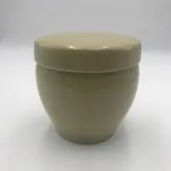 蓋付き陶器壺