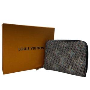 【真贋鑑定済】 LOUIS VUITTON　ルイヴィトン　ジッピーコインパース　モノグラムLVポップ　コインケース　グレー　M68663　　SN2149