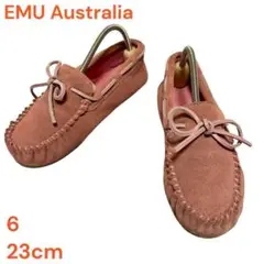 EMU Australia エミュー　モカシン　ピンク　サクラ　6 23cm