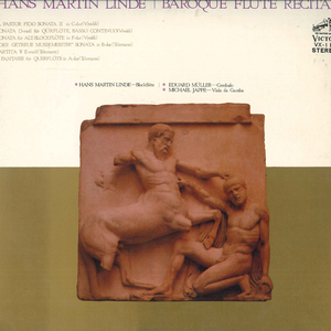 LP Hans Martin Linde, Eduard Muller, Michael Jappe Hans Martin Linde Baroque Flute RECITAL VX111 VICTOR /00260