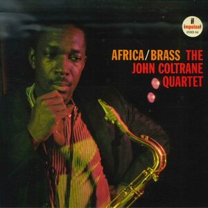 ★LP「ジョン・コルトレーン JOHN COLTRANE AFRICA BRASS」米プレス！赤黒ラベル ゲルダー印 VAN GELDER