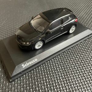 ミニカー シロッコ　フォルクスワーゲン　1/43 ブラック　vw scirocco