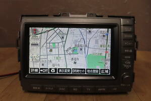 動作品保証付★V9500/トヨタ純正 86100-28021 エスティマACR50 地図2006年　TVワンセグ内蔵 CD・DVD・MD再生OK 本体のみ　ステー付