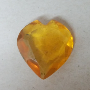 [14.93 ct] シトリン ハートカット [11月誕生石] ルース 宝石 ジュエリー