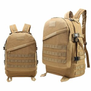 新品 【送料無料】ラージ MOLLE アサルト パック LARGE ASSAULT PACK 迷彩 & 無地 リュックサック ミリタリーリュック コヨーテブラウン色