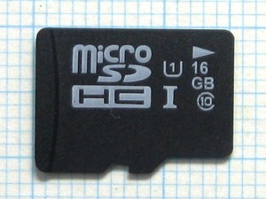 ★micro SDHC メモリーカード １６ＧＢ 中古★送料８５円・１８５円