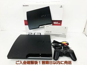 【1円】PS3 本体 セット 160GB ブラック SONY PlayStation3 CECH-2500A 初期化済 未検品ジャンク プレステ3 DC06-540jy/G4