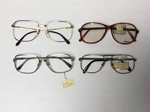 ｆ新品●未使用●ローデンストック ◆RODENSTOCK ヴィンテージフレーム　まとめて4点　セル１点　メタル３点