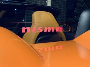 ValkyRie Style フェアレディＺ　Ｚ33　ロードスター　HZ33 専用　ウィンドディフレクター nismo 文字..　リモコン付きLED赤