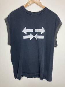 1985 DIRE STRAITS ツアーTシャツ ノースリーブ 黒 XL【管理番号 B123】