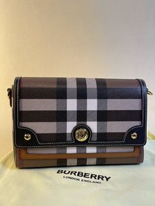 ■【美品】 バーバリー Burberry ショルダー斜め掛けバッグ レギュラー レディース ブラウン