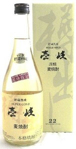 壱岐 焼酎 壱岐 スーパーゴールド 22度 720ml 【 箱付き 】　長崎