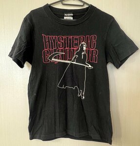 小樽店【中古品】6-9 HYSTERIC GLAMOUR ヒステリックグラマー メンズ 半袖Tシャツ FREE 2CT-8610 BLACK