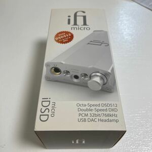 iFi Audio ヘッドフォンアンプ iFi micro iDSD