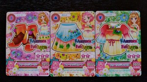 アイカツ★2014 6弾N★フォーリッジ3枚セット★