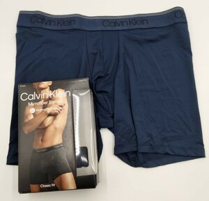 【Mサイズ】Calvin Klein(カルバンクライン) ボクサーパンツ ネイビー 1枚 メンズボクサーパンツ 男性下着 NB2570