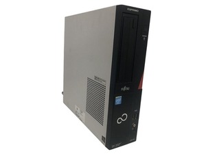 富士通 FMVD0502PP Celeron メモリ2GB HDD500GB デスクトップPC OS再インストール済 直接お渡し歓迎 AMK554841新