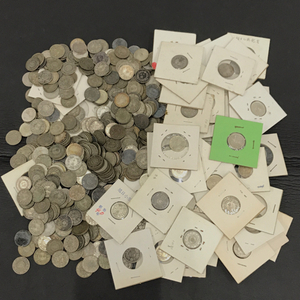 旧日本銀貨 旭日10銭 古銭 古硬貨 古コイン アンティーク レトロ 総重量 1.7kg まとめセット