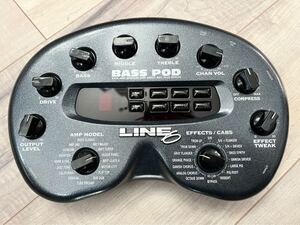 LINE6 BASS POD アンプシミュレーター