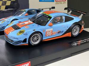  未使用カレラ1/24 Digital124　ポルシェGT3 RSR"Gulf Racing No.86