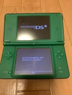 ニンテンドーDSi LL本体 緑色