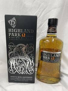 ハイランドパーク12年 ヴァイキング・オナー HIGHLAND PARK VIKING HONOUR スコッチウイスキー 箱付 1本～