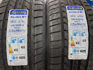 245/40 ZR19 新品タイヤ 2020年35週目 MAXTREK MAXIMUS M1