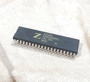 新品・未使用品 ZILOG IC ビンテージCPU Z84C0006PSC 84C0006 Z80-CPU 6MHz　1個　送料120円～ 