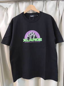 X-LARGE エクストララージ XLARGE COLLECTIVE SUPER ORGANISM S/S TEE Lサイズ 黒 猿の惑星 2024 最新人気品 送料\230~　