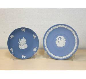 WEDGWOOD/ウェッジウッド プレート/飾り皿 2種 クリスマス2000/ウエディングデイ インテリア コレクション 洋食器/皿 置物/飾り物 ZU970+